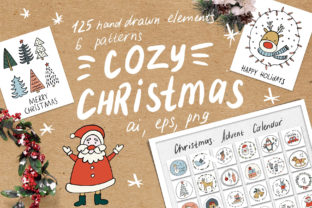 Download Cozy Christmas Clipart - Premium Bundle