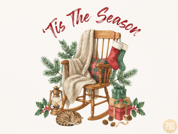 Download Tis the Season Cozy Christmas Rocking Ch - Cozy christmas Collection