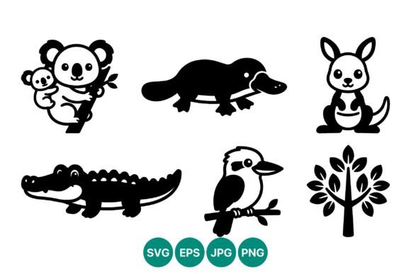 Download Koala Baby Platypus Kangaroo Bird Tree - Koala Collection