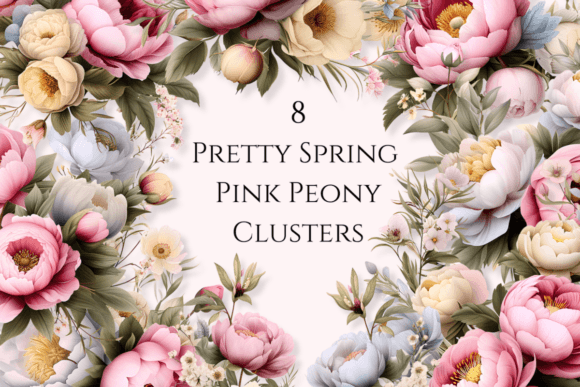 Download Watercolor Flower Clipart - Pink Peony - Flower clipart Collection